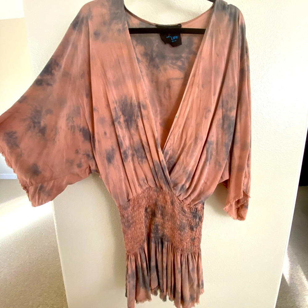 Blue Life Beach Cover Up